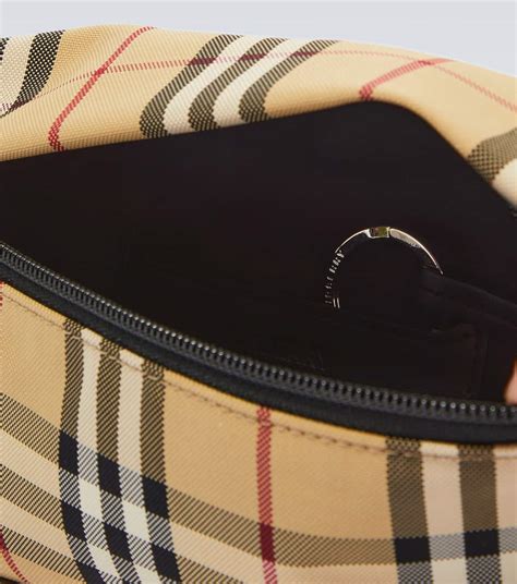 Stevie checked belt bag in multicoloured 